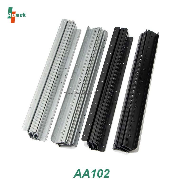 Heavy Duty 3 Folded Staircase Slide Rails AA102