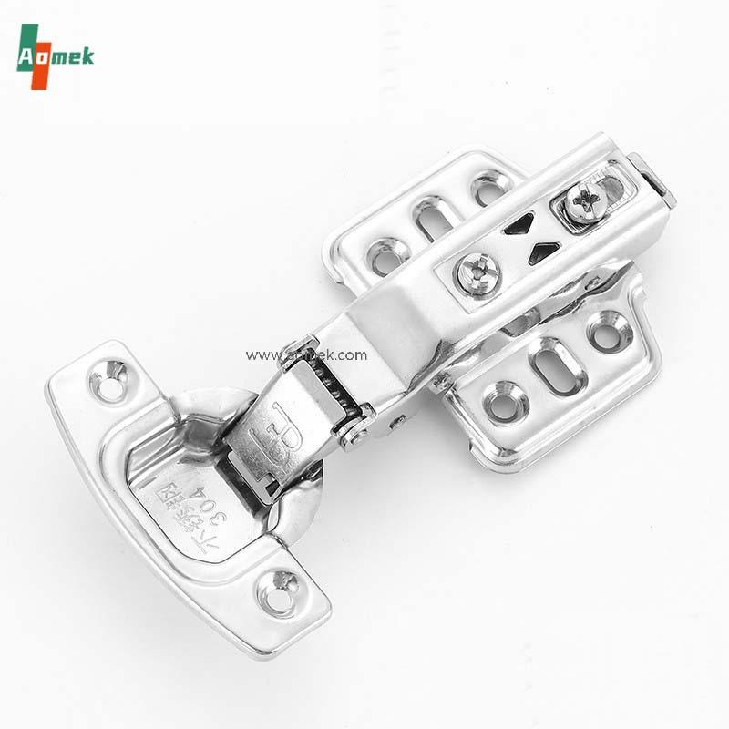 Aomek 1.5mm 2 Way 12 Booster Arm SS Hinges AA12212 for Wardrobe  AA15212