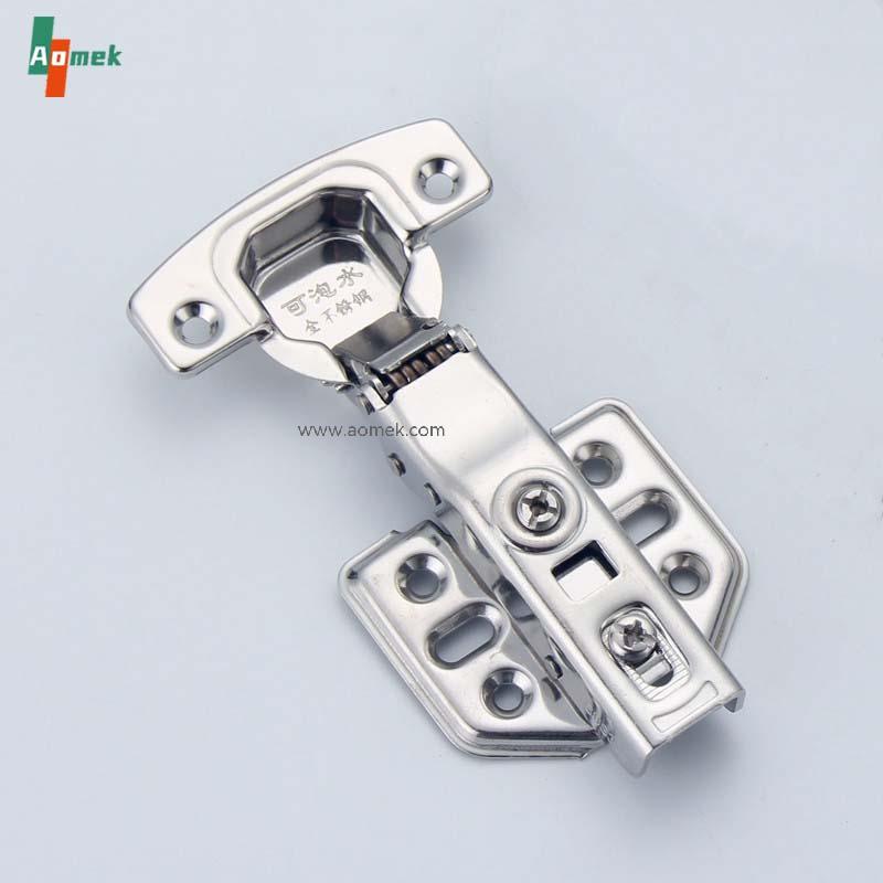 AMK 2.0mm Hydraulic Damping 10 Booster Arm Wardrobe Cabinet Hinges Can be Soaked AA120310